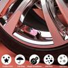 4PCS Crown Bling Tire Stem Valve Caps, Crystal Diamond Car Wheel Tire Valve Caps Universal Copper Core Stem Covers for Cars, SUV, Trucks, Bikes,