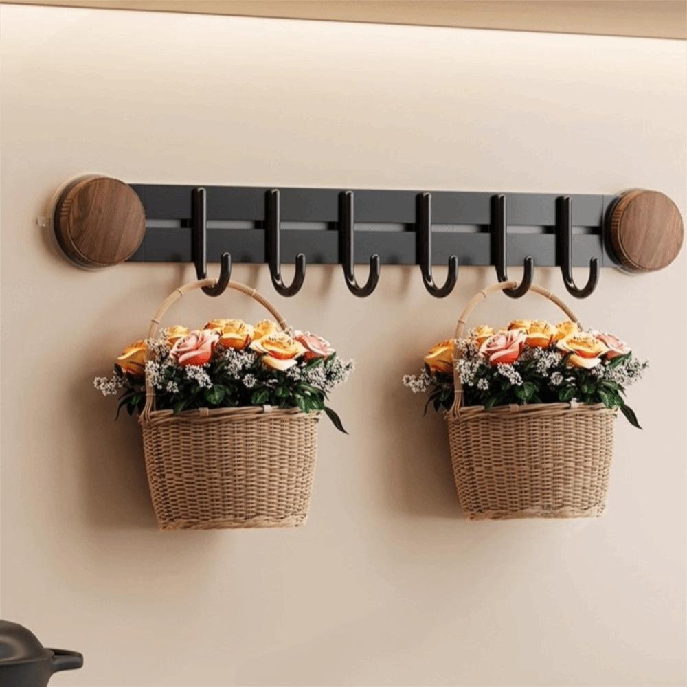 4/6 Haken Vakuum Saugnapf Haken Wandmontiert Spurlos Aufhängen Kleiderhaken Platzsparend Kein Bohren Küchenaufbewahrung Haken