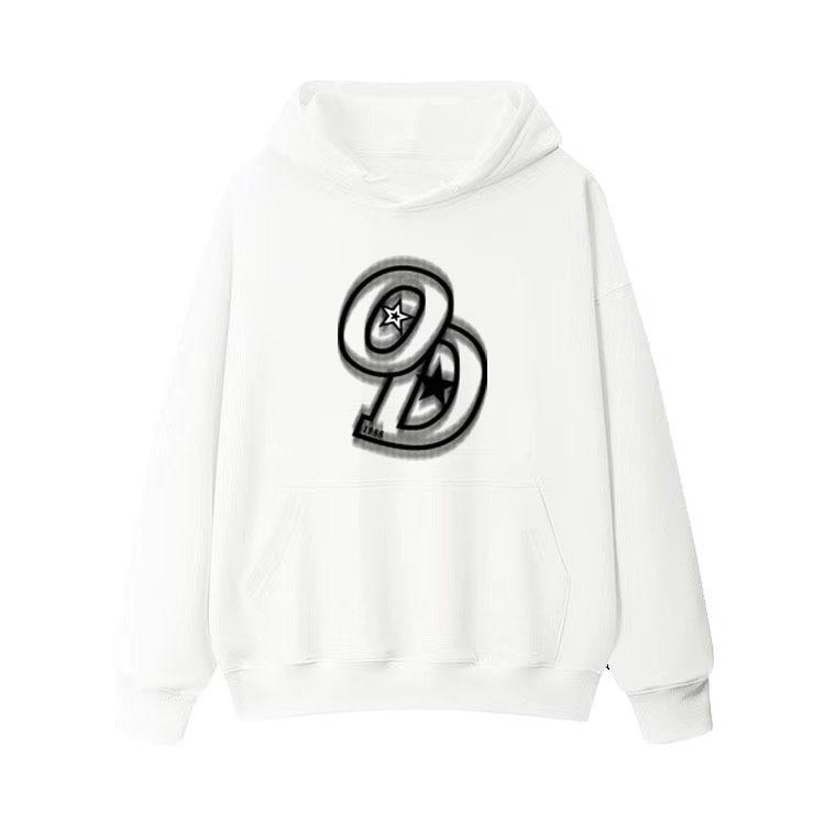 

Новое худи из плотного флиса 500 г/м² - Американский минималистичный стиль с принтом букв M