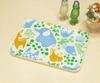 Tatsucraft NR Lunch Tray, Medium, 33cm, Web Original Model, Scandinavian-style Animal Design, Non-Slip, Microwave-Safe, Tray, Tray, Stylish, Plastic,