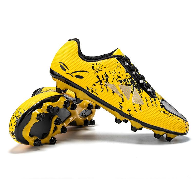 2025 New Football Shoes Adult Spike Sneakers Men's and Women's Sneakers Primary and Secondary School Students Training Shoes Classmate Manufacturer