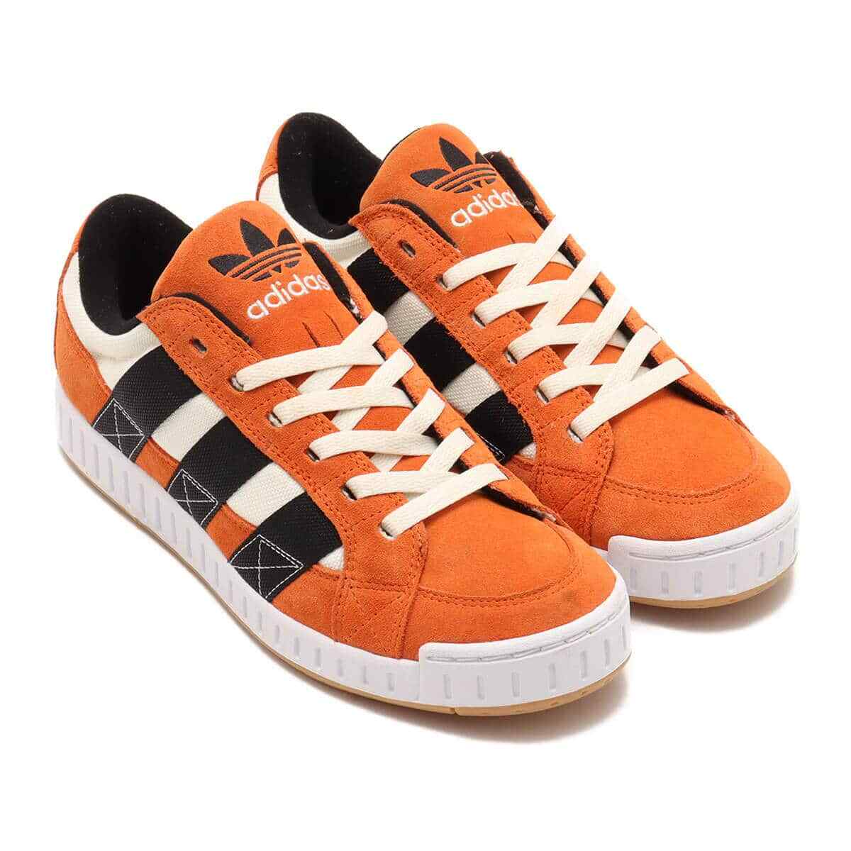 IF8801 adidas Originals Lawsuit Orange Core Black Off White (Men s) 9.5