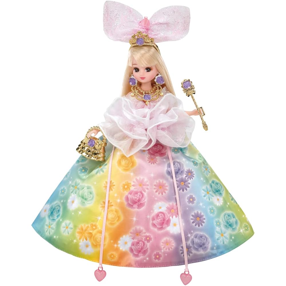 

Takara Tomy Licca-chan Dream Fantasy Magical Ribbon Flower Dress Girls Costume