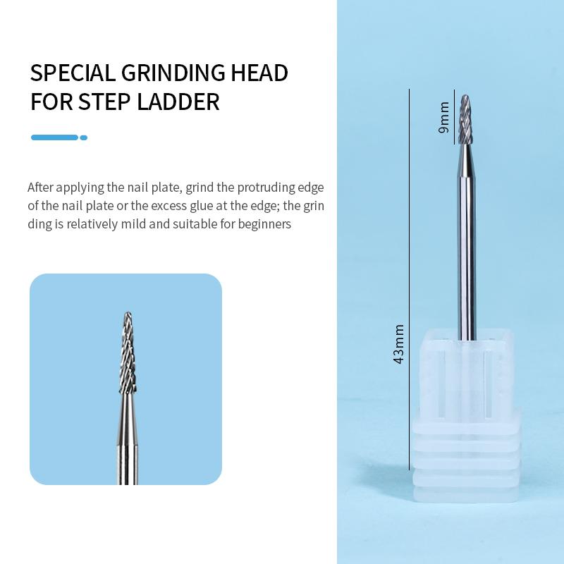 Professional Nail Drill Bits Tungsten Carbide Milling Gel Removal Cutters Set Tips Sander Heads Manicure Lathe Strawberries