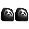 Comfortable Delightful Panda Themed Car Accessories 2 Headrest Covers For A Fun And Stylish Interior Easy To Install