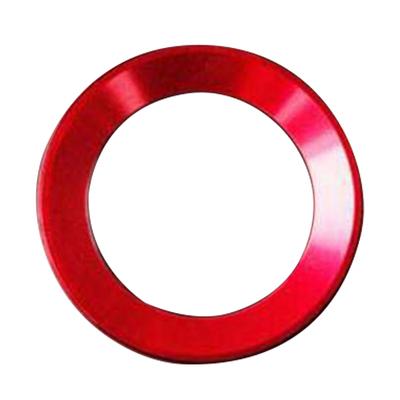 Impeccable Finish Aluminum Alloy Steering For Wheel Emblem Decorative Ring Add a Distinctive Touch To Your For W