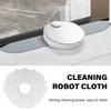 2/4/6/10Pcs Microfiber Mop Cloths for J1/J2 Robot Vacuum Cleaner Mop Pad Washable Wipes Replacement Accessories
