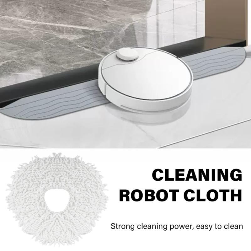 2/4/6/10Pcs Microfiber Mop Cloths for J1/J2 Robot Vacuum Cleaner Mop Pad Washable Wipes Replacement Accessories