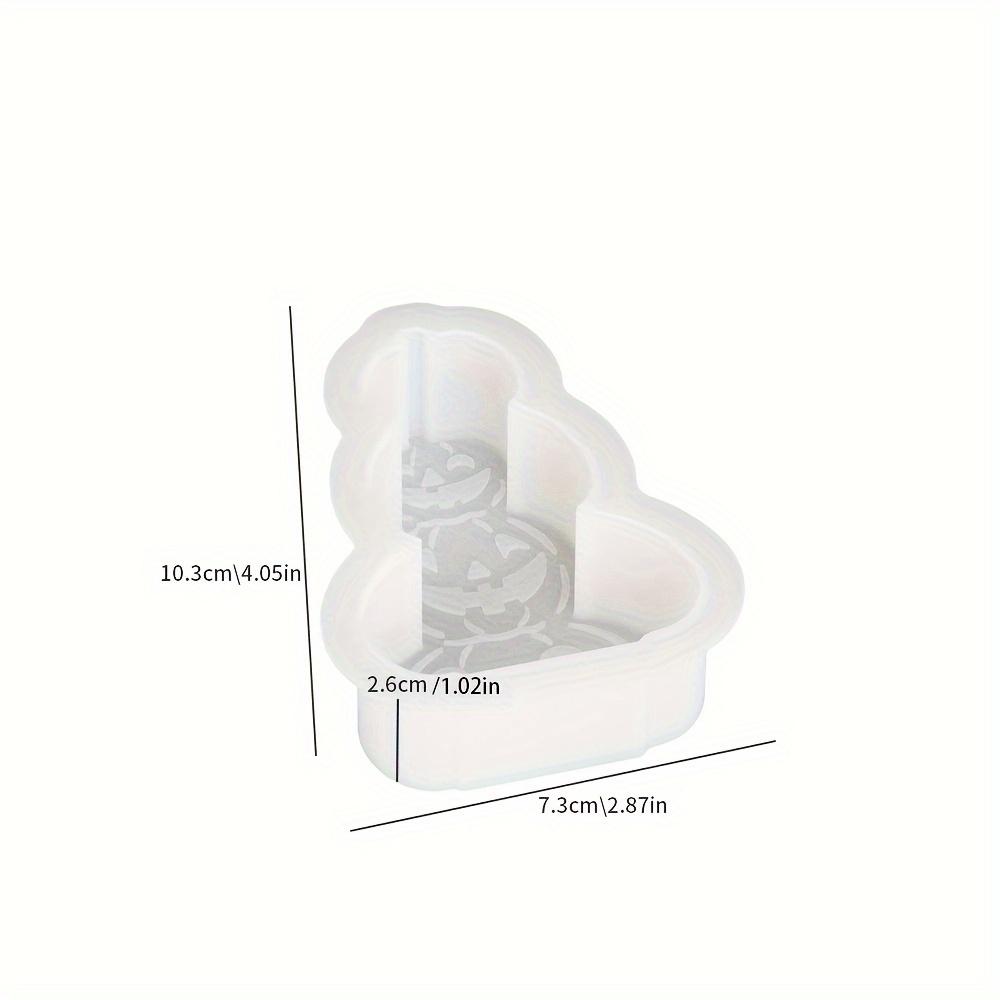 Halloween Series Candle Resin Silicone Mold DIY Pumpkin Skeleton Ghost Bat Candle Mold Halloween Decor Crafts Making Supplies