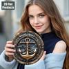 Metal Wall Art, Nautical Anchor Vintage, Living Room Decor