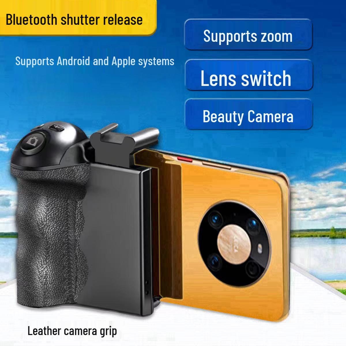 

Многофункциональный Bluetooth пульт для спуска затвора и зума для Android/Apple для влогинга Table Tripod with Head