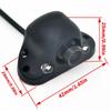 Mini CCD Night 360 Degree Car Rear View Camera Front Camera Front View Side Reversing Backup Camera 2 LED