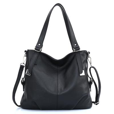 Zency Weiche Echtleder-Taschen Damen Einfache Klassische Umhängetasche