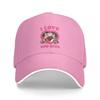 New I Love Moo Deng Baseball Caps Activities Snapback Hat Unisex Women Hats