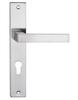 Qubik Brushed Nickel Door Handle 72 Wc - Mp Kl Vq7Wn