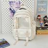 Schultasche Japanisch ins klein frisch Mädchen Rucksack vielseitig Rucksack süß transparent Schmerzbeutel hoher Wert Tasche für Grund- und Sekundarschule