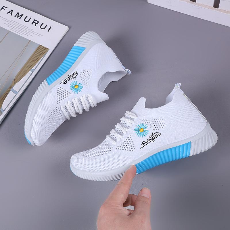 Summer mesh sports shoes couple mesh running shoes running casual men's and women's single shoes