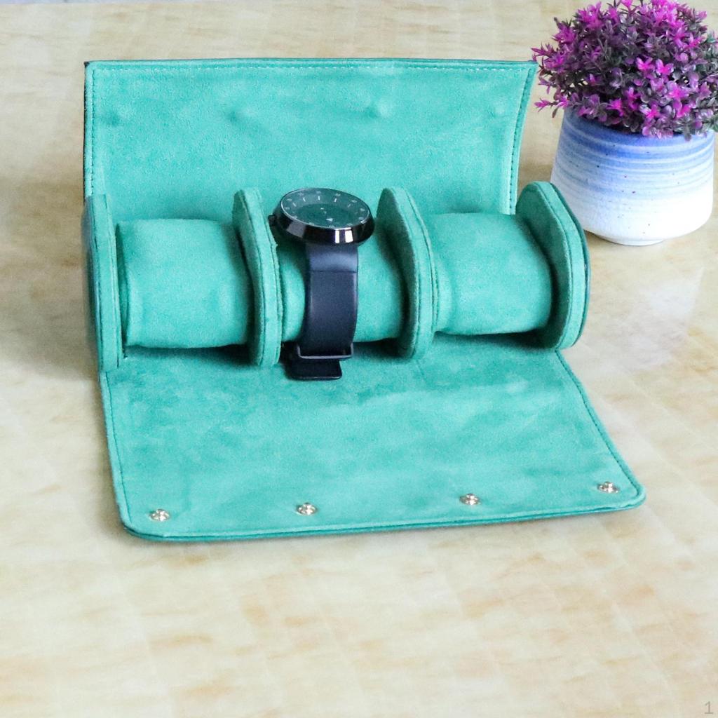 3 Slots Watches Case Portable PU Gifts Waterproof Retro Organizer Wristwatch Display for