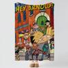 cartoon H-Hey Arnold!-! Throw Thick Comfort Flannel Quilt, Multi-scene Use Indoor Outdoor Daily Nap
