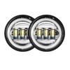 For Harley Motorcycle Light DRL Davidson Electra Glide Softail Fat Boy Touring 30W Waterproof Lights 4.5 Inch Fog Lamps