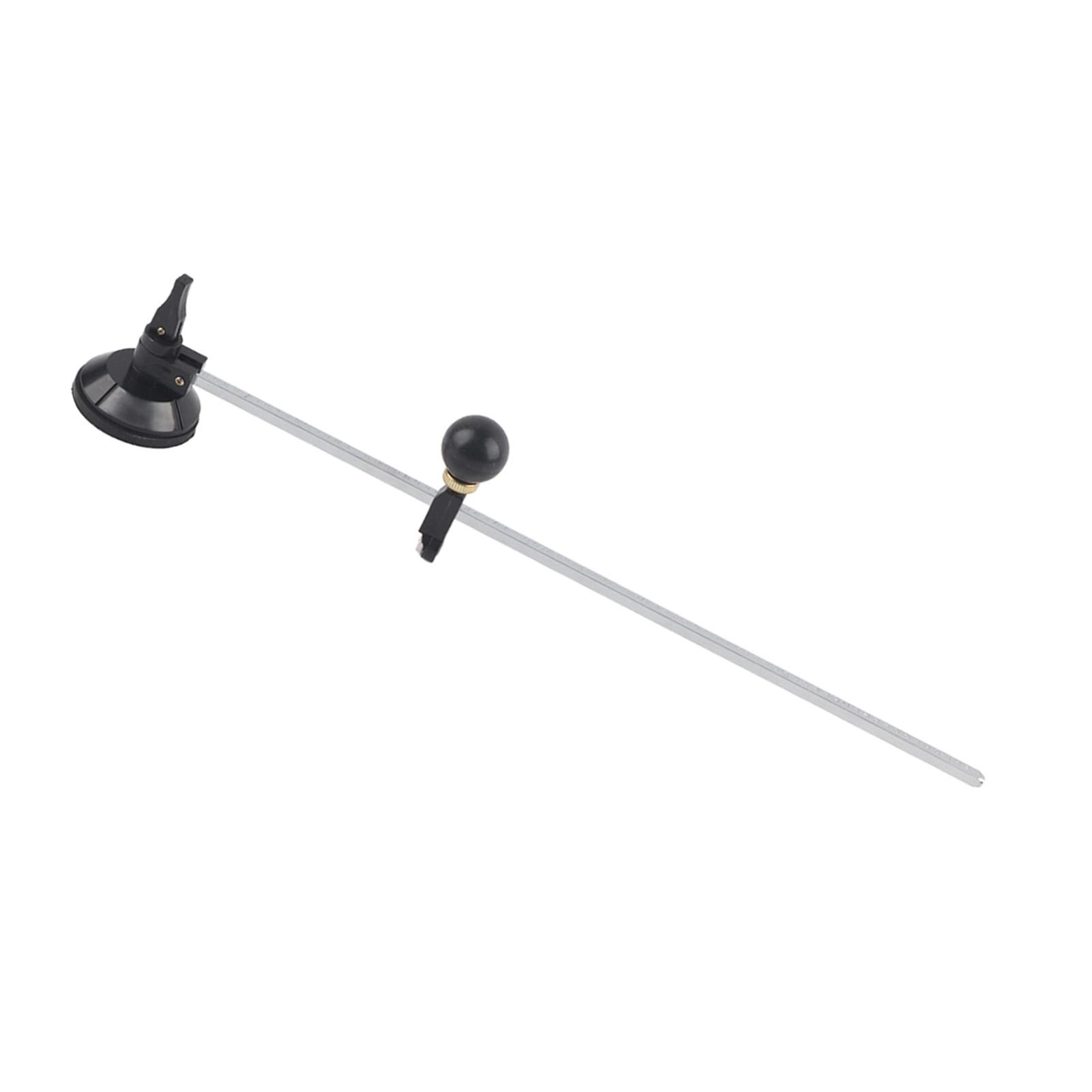 

Glass Cutter 6 Wheel Compasses Circular Cutting Cutter with Suction Cup Circle 80cm