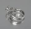 Sanjie Zircon Rings: Stylish and Versatile Retro Floral Designs for Men and Women, a Popular Accessory Choice.