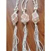 Handmade Himalayan Salt Car Rearview Mirror Pendant Car Decoration Hanging Ornaments for You