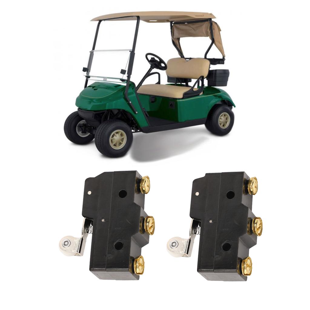 Pair 3 Terminal Micro Limit Switch with Roller 17928G1 for EZGO TXT Medalist Marathon 1983‑1994