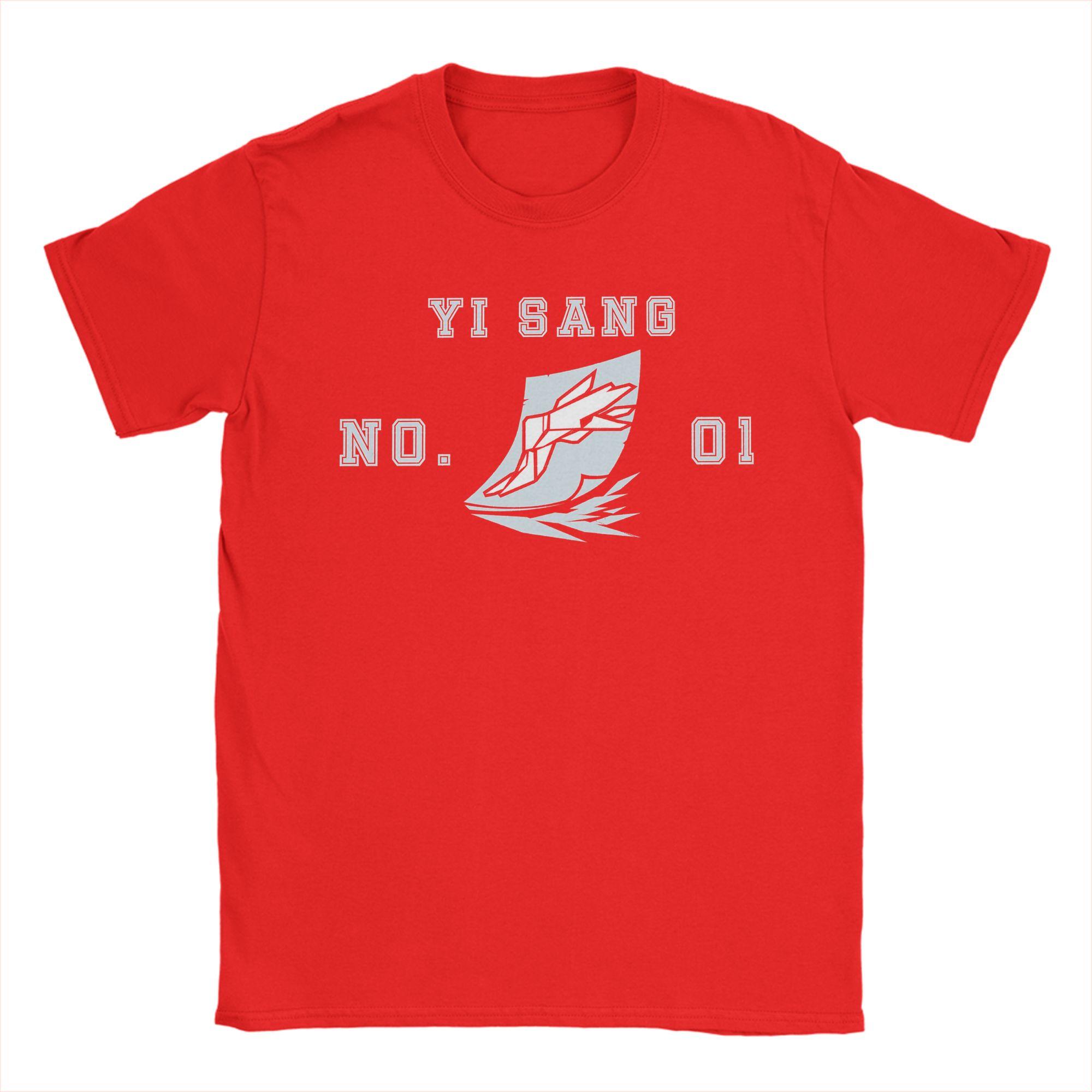 

Yi Sang Varsity T Shirt Summer Popular T Shirts Unisex Cotton O Neck Oversized Top Tees Short Sleeve Streetwear Tshirt S