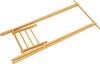 Fuji Boeki Slim Wooden Coat Hanger 75cm Wide x 45cm Deep x Natural Color with Suitable for Product 14104 Rack, 147.8cm High, Shelf, Entryways, Number