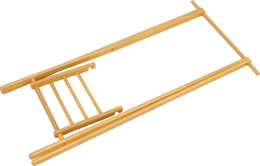 Fuji Boeki Slim Wooden Coat Hanger 75cm Wide x 45cm Deep x Natural Color with Suitable for Product 14104 Rack, 147.8cm High, Shelf, Entryways, Number