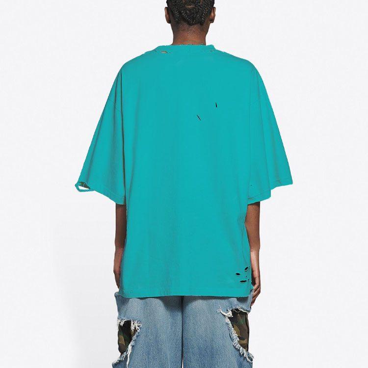 Balenciaga Bb Pixel Boxy T Shirt 651795TKVF53660