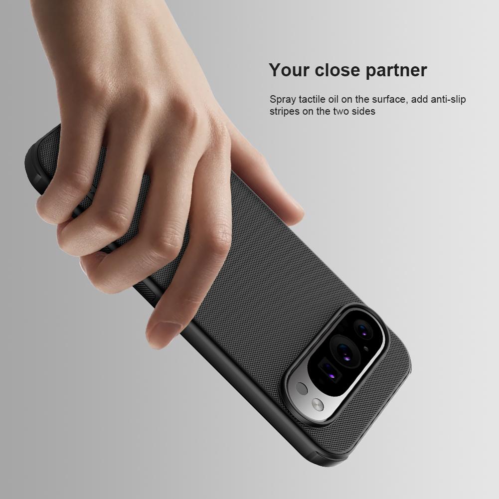 Pro Google Pixel 9 Pro pouzdro na telefon Nillkin Super Frosted Shield Pro Magnetic Hard PC+TPU Shell Shockproof Back Cover