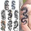 1 Sheet Dragon Temporary Tattoos For Women Men Realistic Fake Tattoo Sticker Transferable Adults Body Art Painting Covers Up