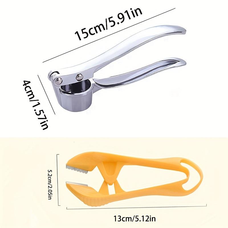 1 Stück, Knoblauchschäler und Knoblauchpresse für den Heim- und Gewerbegebrauch, Manueller Knoblauchzehenschäler und Zehenentferner
