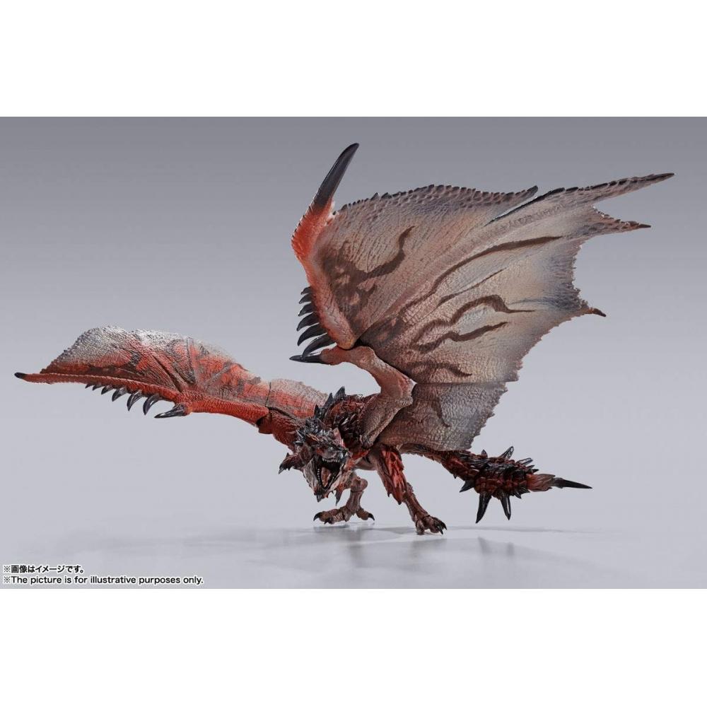 S.H. Monster Arts Monster Hunter World: Iceborne Rioreus Approx. 400mm ABS&PVC Painted Movable Figure