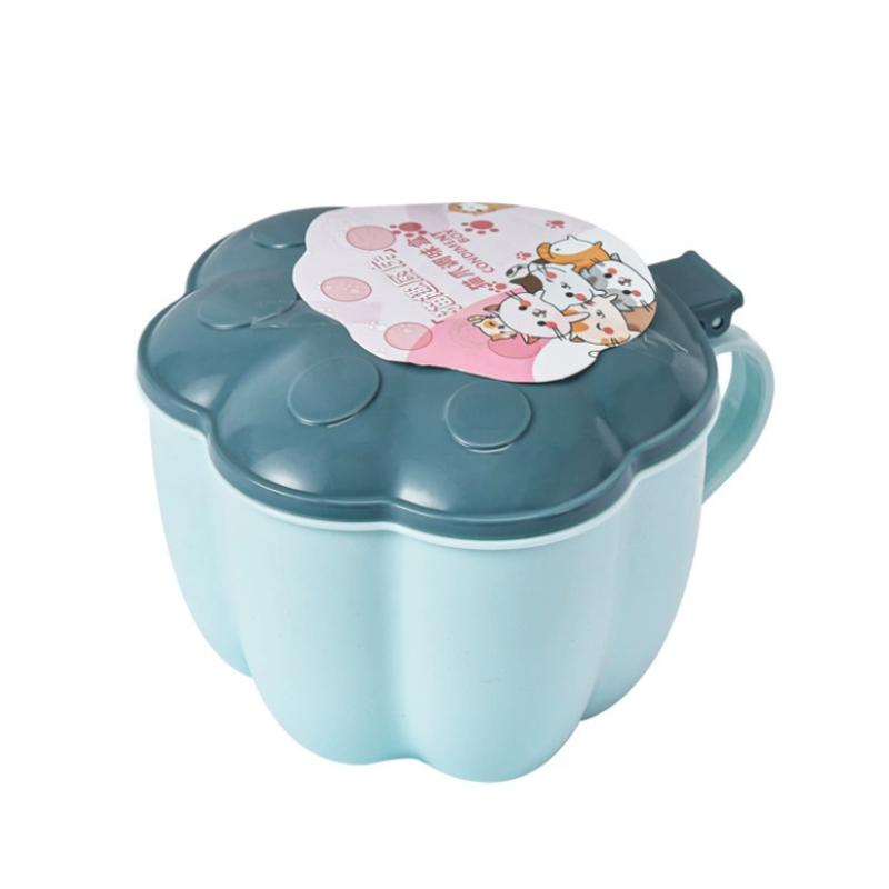 Kitchen Four-Compartment Integrated With Lid Cat Paw Shaped Multi-Functional Seasoning Box Household Seasoning Storage Box A2