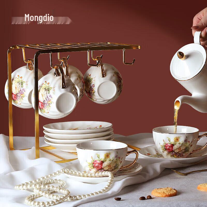 Mongdio Luxury Ceramic Coffee Cup Gift Set