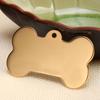 Cute Stainless Pet Name Dog Personalized ID Steel Blank Bone Tags