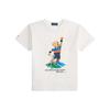 Polo Polo Bear US Open Series Loose Fit Bear Print Crew Neck Short Sleeve T-Shirt Women Tops 211A89206-001