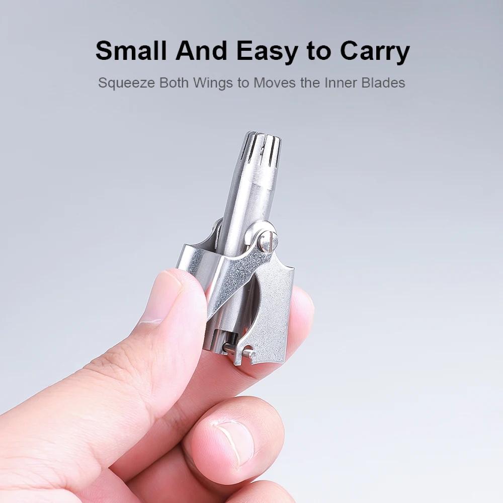 1pc Portable Nose Trimer for Men Ears Trimmer Ear Hairs Male Epilator Hair Cutter Eyebrows Cleaning Tool Clippers Shaver Beard