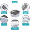 Large Capacity Pet Slow Drinking Bowl Spillproof Traveling Dog Water Bowl  Pet Drinking