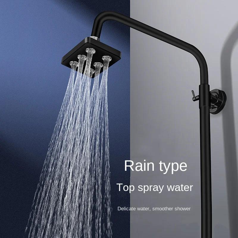 High Pressure Mini Shower with Water Flowing Around The Shower Head, Water-saving Shower Bathroom Accessories Head