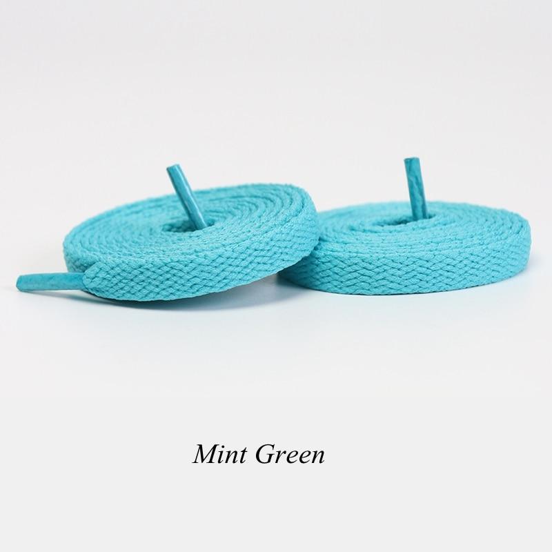 1 para płaskich sznurowadeł klasyczne sznurowadła pasują modne jednolite sportowe sznurowadła codzienne unisex sznurówki do butów akcesoria do butów