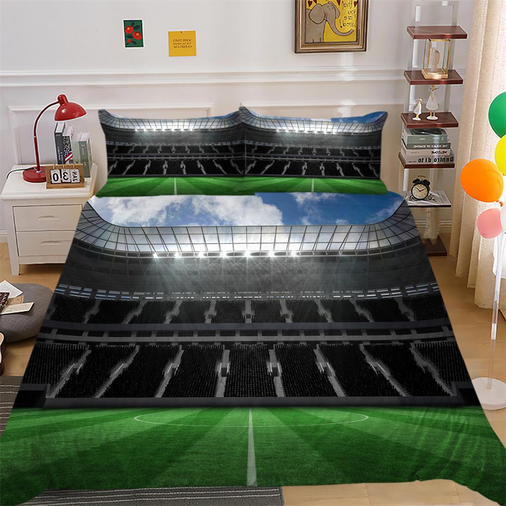 Pościel z nadrukiem w kulki Pokrowiec w pełnym rozmiarze Pościel dla chłopca Projekt Wysokiej klasy poliestrowa, fajna pościel do domu