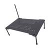 Height Adjustable Camping Table Fit for IGT Carbon Steel Aluminum Folding Portable Small Picnic Table for Outdoor BBQ