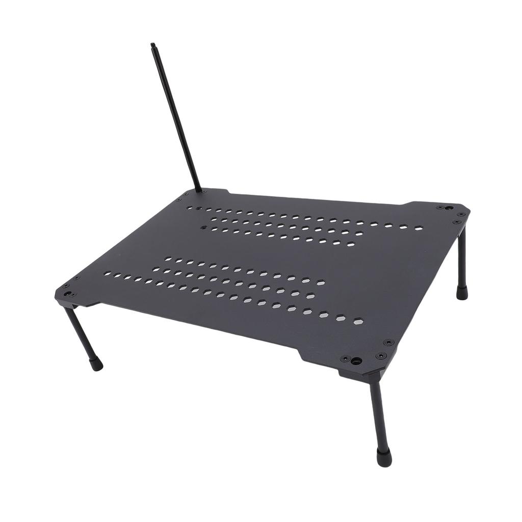 Height Adjustable Camping Table Fit for IGT Carbon Steel Aluminum Folding Portable Small Picnic Table for Outdoor BBQ