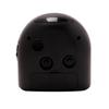 Hometime Silent Sweep Round Face Blinking Light Alarm Clock - Black
