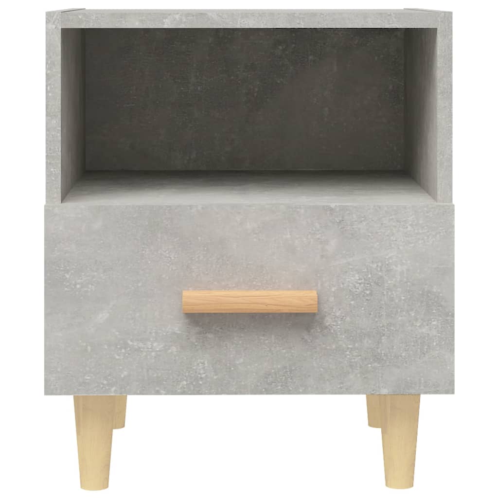 Nightstand Concrete Gray 40x35x47 cm