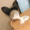 Bedding feathers lace cat ears thin headbands Internet celebrities sexy party performance props headbands hair accessories headgear